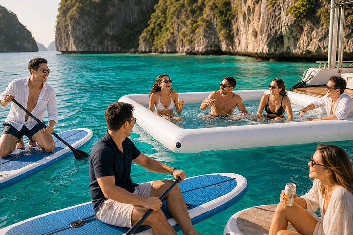 Luxe catamaran cruise naar Phi Phi, Maya Bay en Maithon eiland vanuit Phuket, foto 6 | wizardtrip