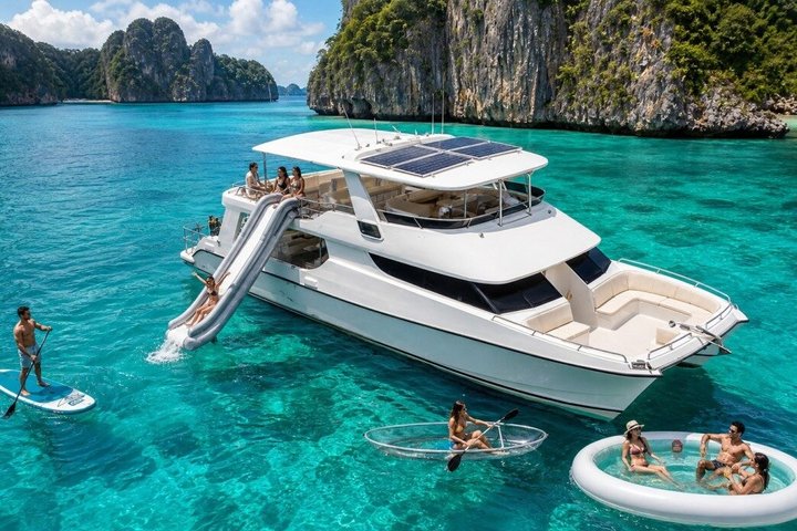 Luxe catamaran cruise naar Phi Phi, Maya Bay en Maithon eiland vanuit Phuket, foto 39 | wizardtrip