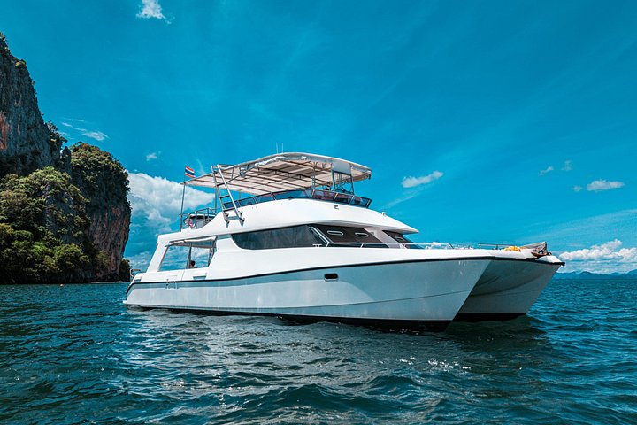 Luksus yachttur i Phukets Phang Nga Bay, besøker James Bond Island og nyter solnedgangen, foto 7 | wizardtrip