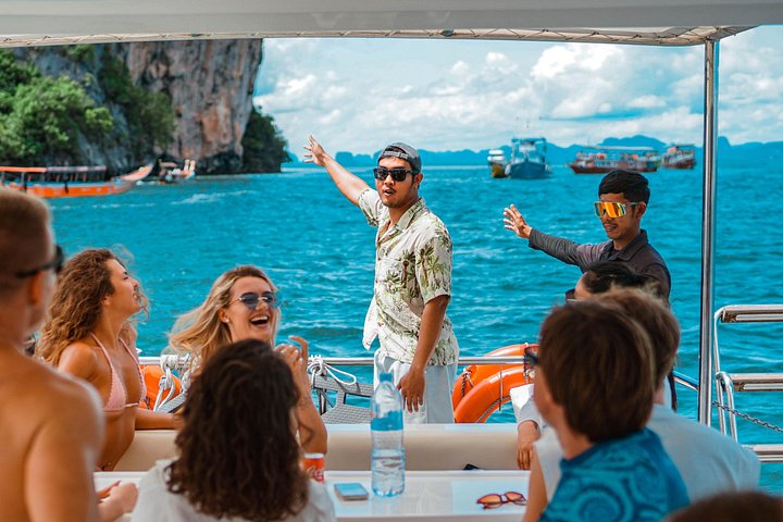 Luksus yachttur i Phukets Phang Nga Bay, besøker James Bond Island og nyter solnedgangen, foto 17 | wizardtrip