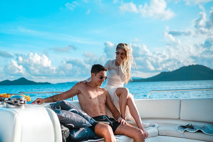 Luksus yachttur i Phukets Phang Nga Bay, besøker James Bond Island og nyter solnedgangen, foto 36 | wizardtrip