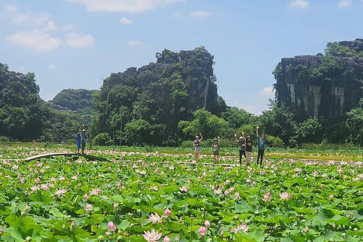 Excursion d'une journée pittoresque à Ninh Binh depuis Hanoï, avec balades en bateau, sites anciens et vélo à la campagne, photo 11 | wizardtrip