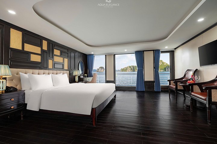 Overnachtingscruise-avontuur in Halong Bay, Vietnam, met kalkstenen karsts, grotten en activiteiten, foto 6 | wizardtrip