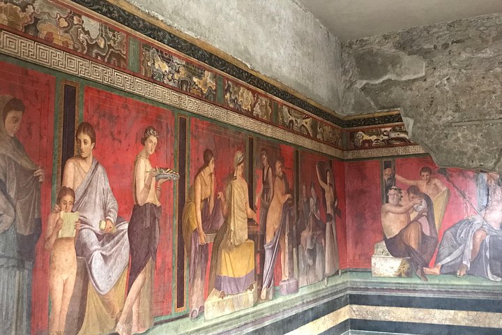 Door archeoloog geleide kleine groepstour die oude Romeinse ruïnes in Pompeii, Italië, verkent, foto 12 | wizardtrip