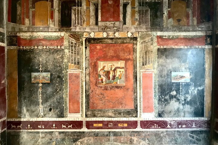 Door archeoloog geleide kleine groepstour die oude Romeinse ruïnes in Pompeii, Italië, verkent, foto 18 | wizardtrip