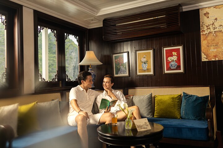 Mooie cruise door Ha Long Bay en Lan Ha Bay met kajakken en culturele activiteiten, foto 11 | wizardtrip