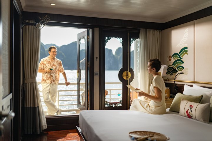 Mooie cruise door Ha Long Bay en Lan Ha Bay met kajakken en culturele activiteiten, foto 21 | wizardtrip