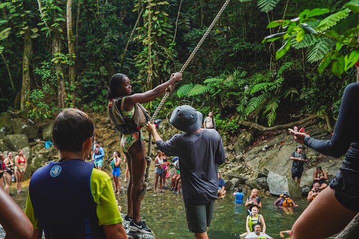 Explore as cascatas, o escorrega aquático e as trilhas exuberantes da Floresta Tropical El Yunque num passeio guiado a partir de San Juan, foto 16 | wizardtrip