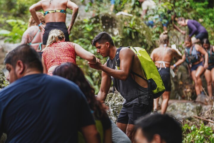 Guidet tur i El Yunque Rainforest i Fajardo, Puerto Rico, med vandrutsjebaner og vandfald, foto 23 | wizardtrip