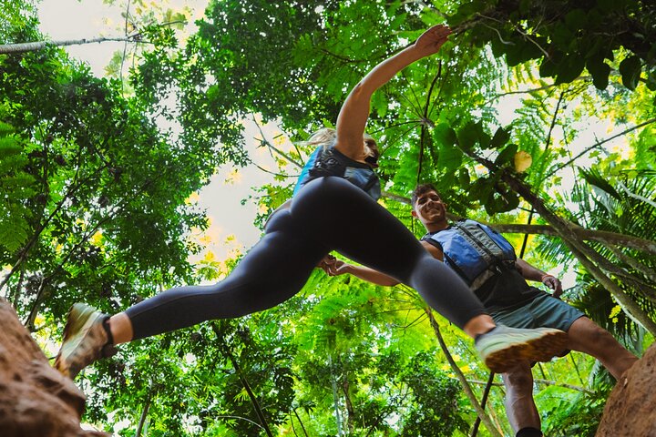 Guidet tur i El Yunque Rainforest i Fajardo, Puerto Rico, med vandrutsjebaner og vandfald, foto 36 | wizardtrip