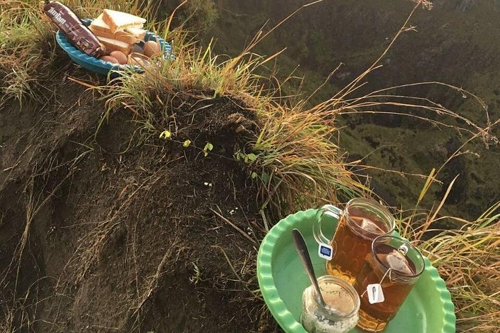 Solopgangsvandretur til Mount Batur-toppen i Ubud, Bali, Indonesien, med vulkansk udsigt og morgenmad, foto 11 | wizardtrip