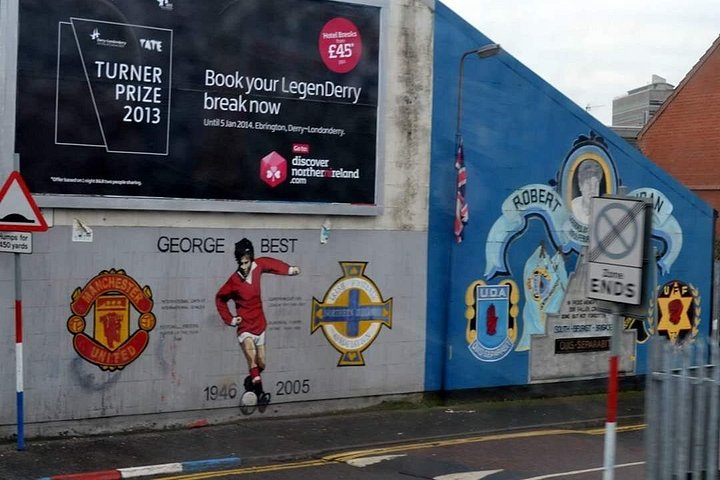 Explorez les murales et les Murs de la Paix de Belfast lors d'une visite privée en taxi avec un guide local, photo 186 | wizardtrip