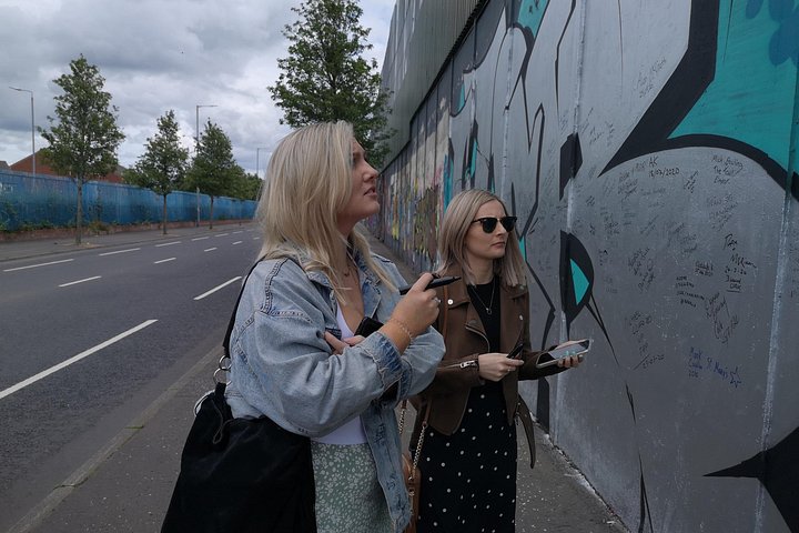 Explorez les murales et les Murs de la Paix de Belfast lors d'une visite privée en taxi avec un guide local, photo 271 | wizardtrip