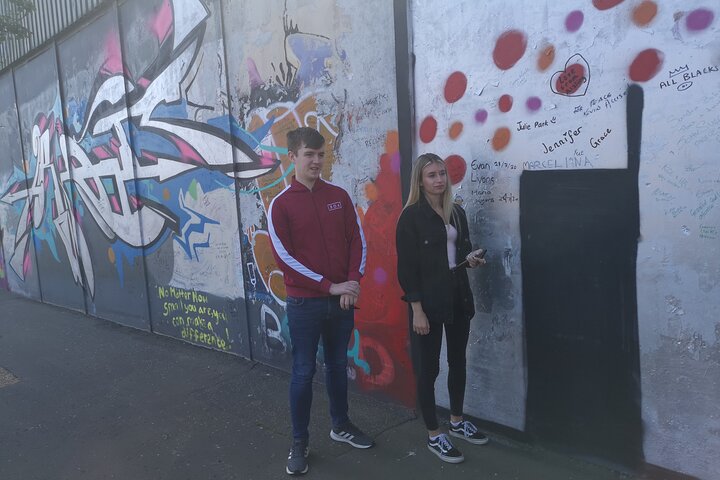 Explorez les murales et les Murs de la Paix de Belfast lors d'une visite privée en taxi avec un guide local, photo 327 | wizardtrip