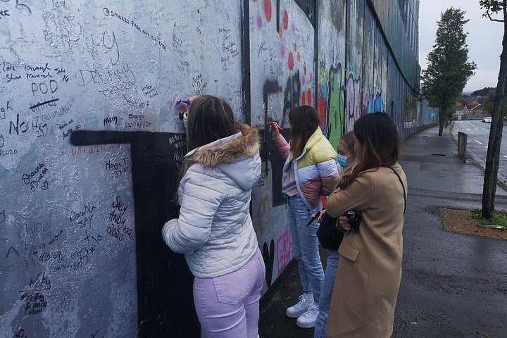 Explorez les murales et les Murs de la Paix de Belfast lors d'une visite privée en taxi avec un guide local, photo 533 | wizardtrip