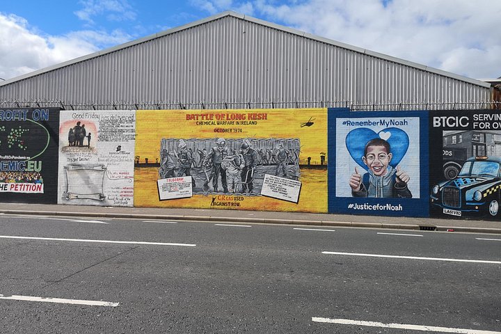 Explorez les murales et les Murs de la Paix de Belfast lors d'une visite privée en taxi avec un guide local, photo 601 | wizardtrip