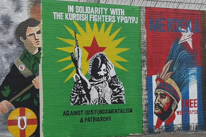 Explorez les murales et les Murs de la Paix de Belfast lors d'une visite privée en taxi avec un guide local, photo 75 | wizardtrip