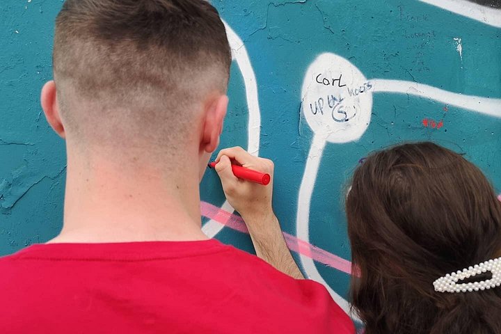 Explorez les murales et les Murs de la Paix de Belfast lors d'une visite privée en taxi avec un guide local, photo 767 | wizardtrip