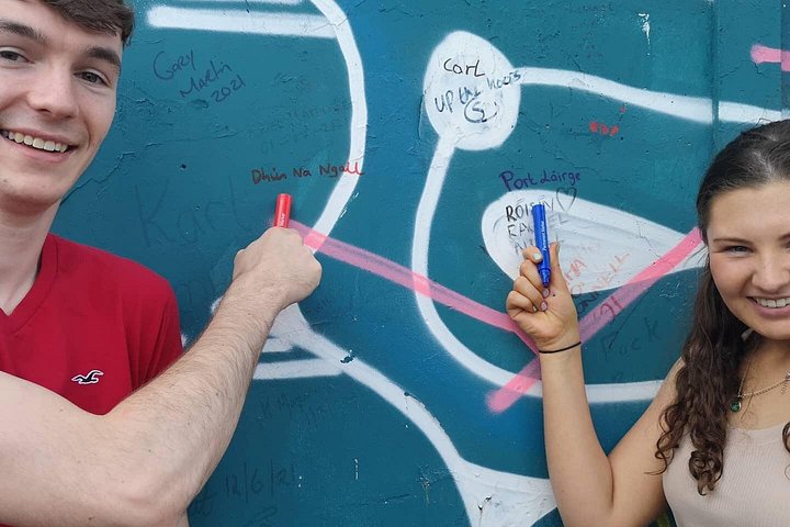 Explorez les murales et les Murs de la Paix de Belfast lors d'une visite privée en taxi avec un guide local, photo 769 | wizardtrip