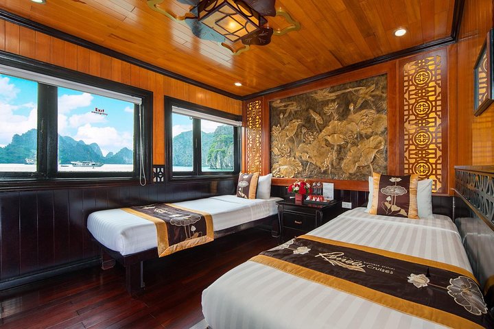 Luxuriöse Kreuzfahrt durch die atemberaubenden Karstlandschaften der Bai Tu Long und Halong Bucht, Vietnam, Foto 7 | wizardtrip
