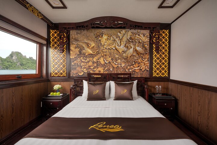 Luxuriöse Kreuzfahrt durch die atemberaubenden Karstlandschaften der Bai Tu Long und Halong Bucht, Vietnam, Foto 25 | wizardtrip