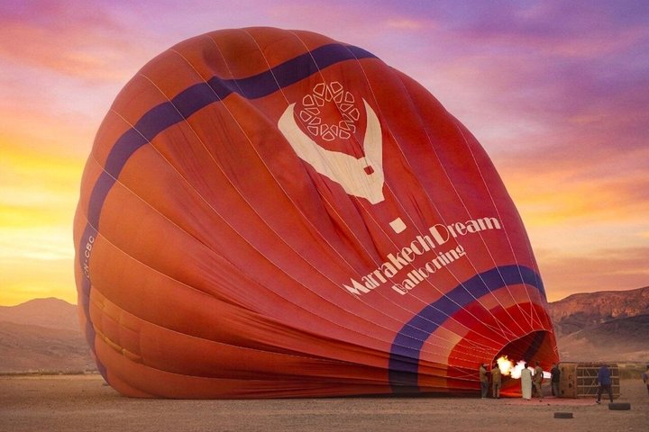 Vol en montgolfière au-dessus de Marrakech avec petit-déjeuner traditionnel | wizardtrip
