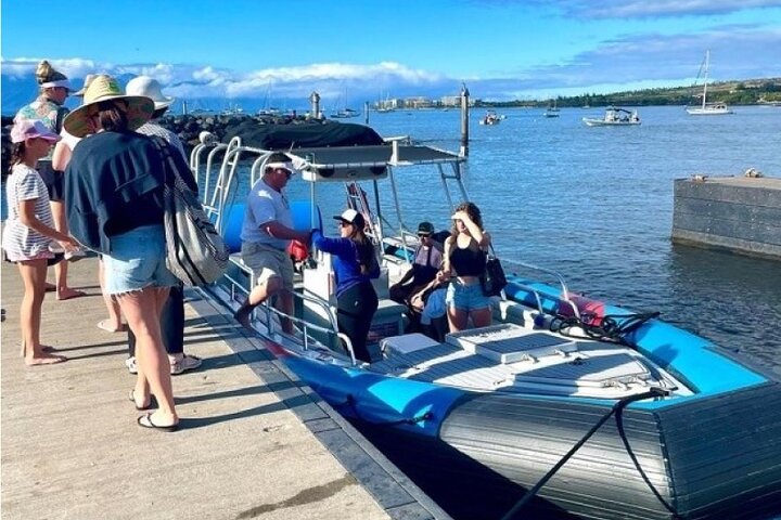 Eco-raft tour op Maui met walvis- en dolfijnspotting op ooghoogte, foto 49 | wizardtrip