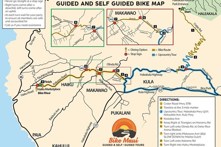 Selvguidet cykeltur ved Haleakala solopgang på Maui, USA, foto 10 | wizardtrip