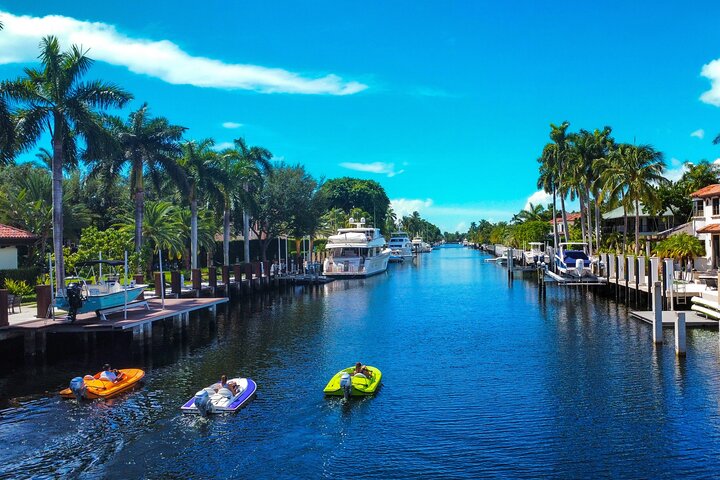 2 Person Mini Powerboat Fort Lauderdale Selvstyrt Båtleie | wizardtrip