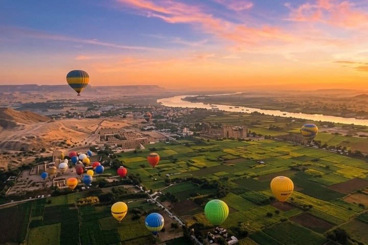 Voo de balão sobre Luxor ao nascer do sol, seguido de um tour por templos e tumbas egípcias antigas, foto 18 | wizardtrip