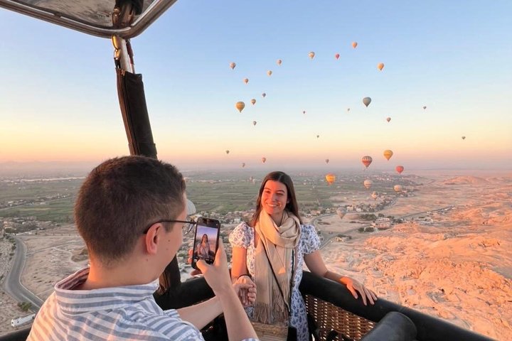 Voo de balão sobre Luxor ao nascer do sol, seguido de um tour por templos e tumbas egípcias antigas, foto 21 | wizardtrip