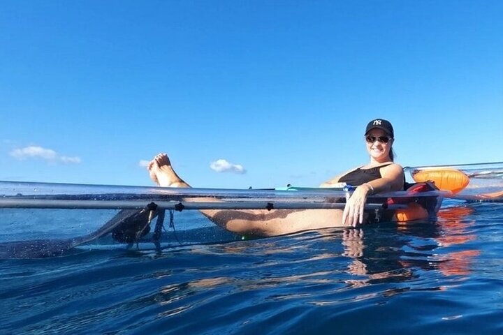 Kajak- und Schnorcheltour mit durchsichtigem Boden auf Maui, Erkundung von Korallenriffen und Meeresleben mit Meeresschildkröten, Foto 10 | wizardtrip