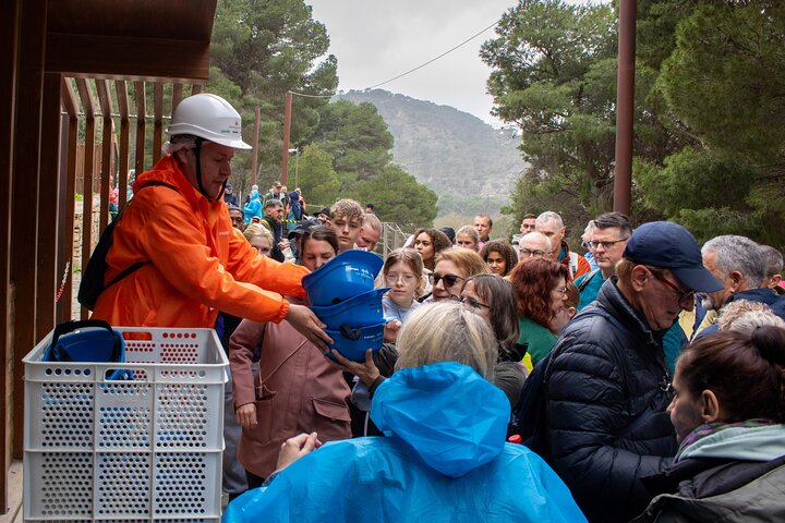Guidet tur på Caminito del Rey gangbroen i Málaga, Spanien, med fantastisk udsigt over kløften og broer, foto 10 | wizardtrip