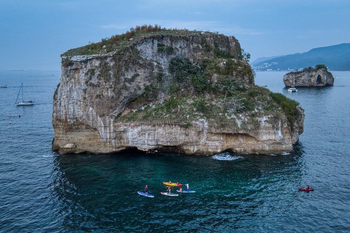 Kajak- och SUP-tur för att se bioluminiscens vid Los Arcos, Puerto Vallarta på natten, foto 13 | wizardtrip