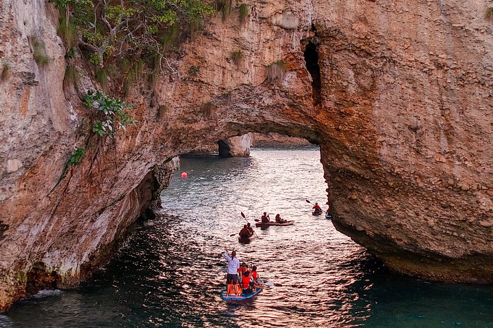 Kajak- och SUP-tur för att se bioluminiscens vid Los Arcos, Puerto Vallarta på natten, foto 14 | wizardtrip