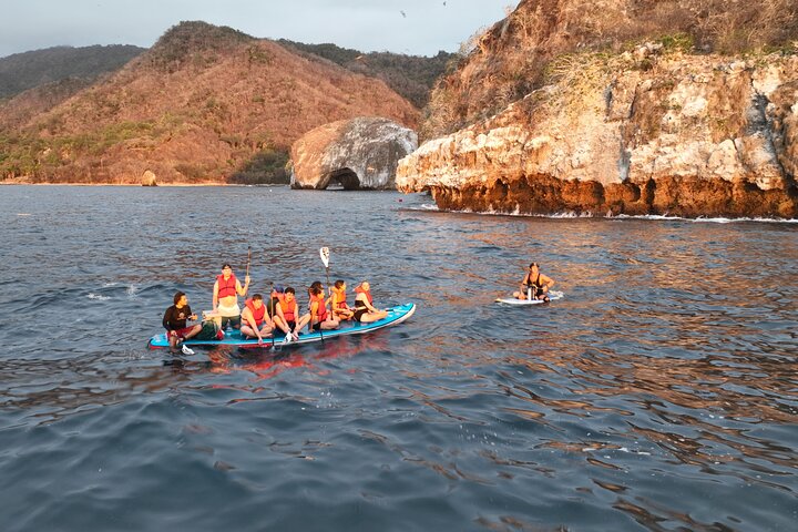 Kajak- och SUP-tur för att se bioluminiscens vid Los Arcos, Puerto Vallarta på natten, foto 18 | wizardtrip