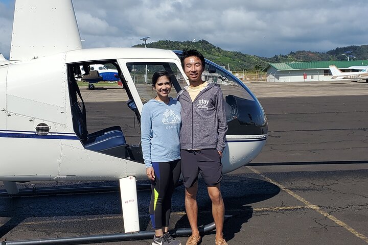 カウアイ島の素晴らしい滝とドラマチックな海岸線を巡る、プライベート・ドアオフヘリコプターツアー、写真22 | wizardtrip