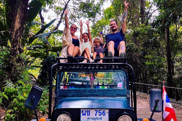 Jeep safari avontuur door de jungle van Koh Samui, bezoek watervallen, tempels en schilderachtige uitzichtpunten, foto 25 | wizardtrip