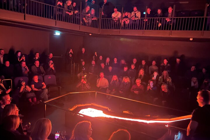 Live lava show experience in Reykjavik, Iceland, showcasing molten lava, photo 9 | wizardtrip