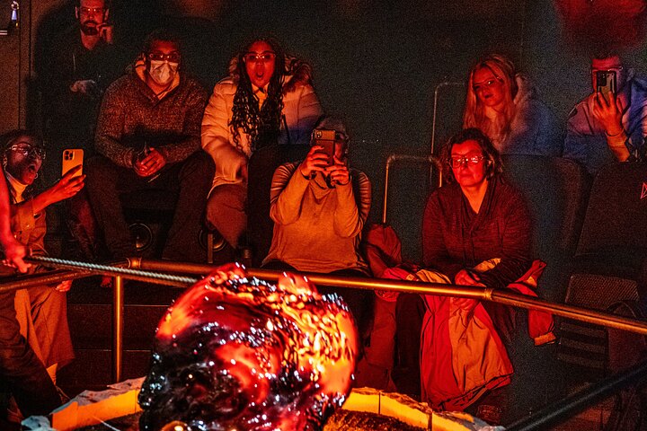 Live lava show experience in Reykjavik, Iceland, showcasing molten lava, photo 10 | wizardtrip