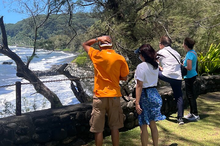 Explore Tahiti's East Coast with a small group, visiting black sand beaches, waterfalls, and cultural sites, photo 8 | wizardtrip