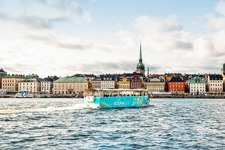 Amphibious bus tour in Stockholm, exploring city landmarks from land and water, photo 6 | wizardtrip