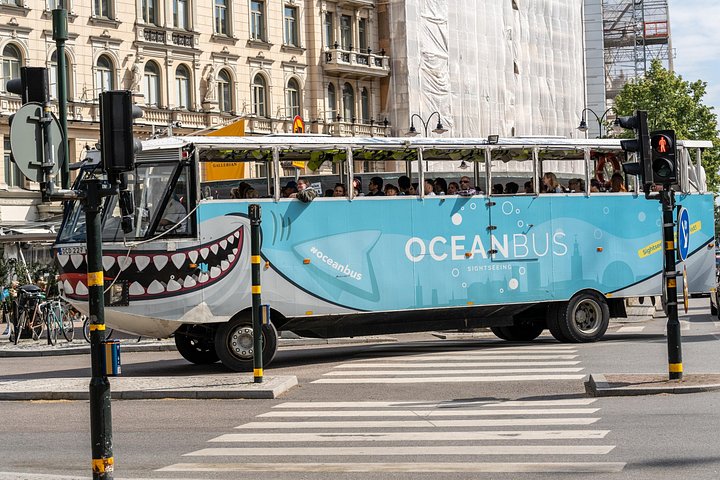 Amphibious bus tour in Stockholm, exploring city landmarks from land and water, photo 10 | wizardtrip