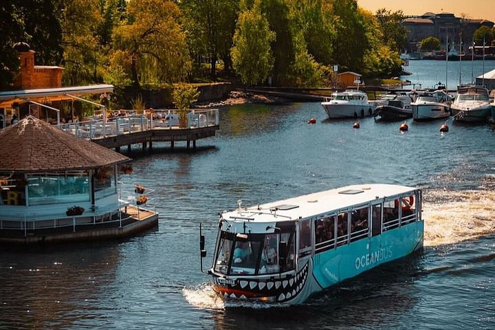 Amphibious bus tour in Stockholm, exploring city landmarks from land and water, photo 18 | wizardtrip