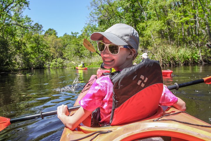 Guidet kajaktur på Lofton Creek, Florida, med observation af dyreliv og unikke økosystemer, foto 7 | wizardtrip