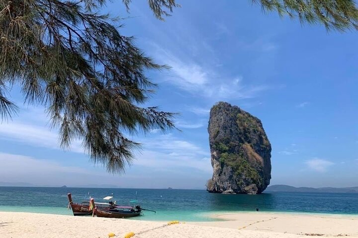 Speedboottour naar Phi Phi en 4 eilanden vanuit Krabi, Thailand, met prachtige stranden en snorkelmogelijkheden, foto 22 | wizardtrip