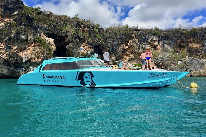 Excursion en bateau à Saint-Martin avec baignade, snorkeling et island hopping, photo 13 | wizardtrip