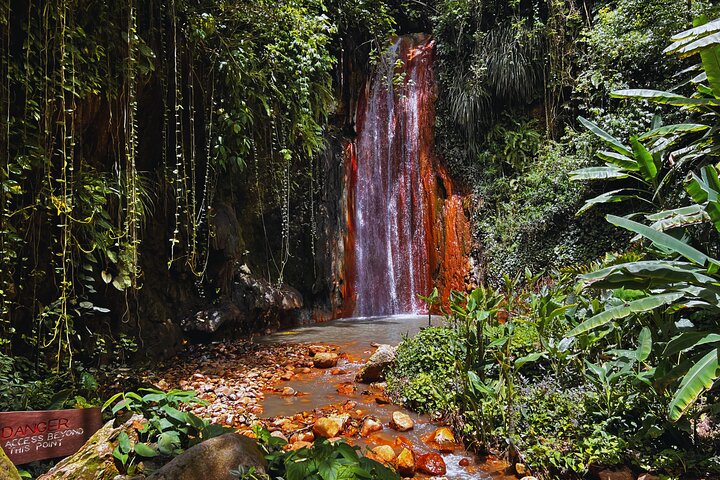 St Lucia Diamond Mineral and Mud Baths Plus Waterfall Adventure | wizardtrip