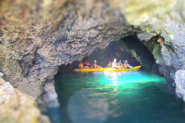 Kajakkpadling gjennom havgrottene og hulene ved Ponta da Piedade, Lagos, Portugal, foto 15 | wizardtrip