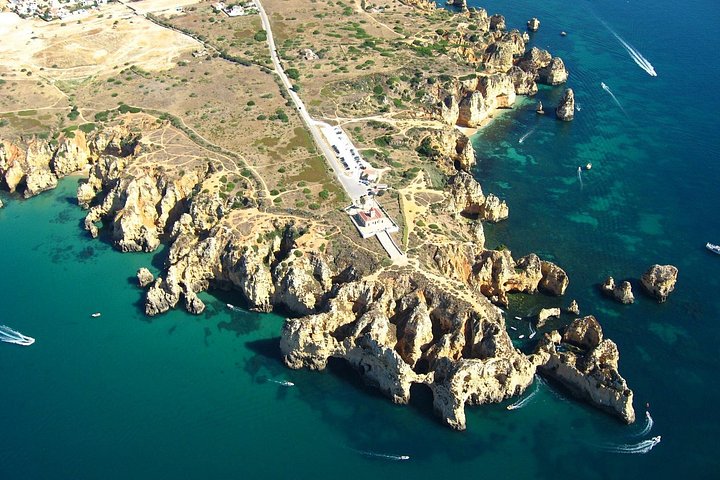 Kajakkpadling gjennom havgrottene og hulene ved Ponta da Piedade, Lagos, Portugal, foto 18 | wizardtrip